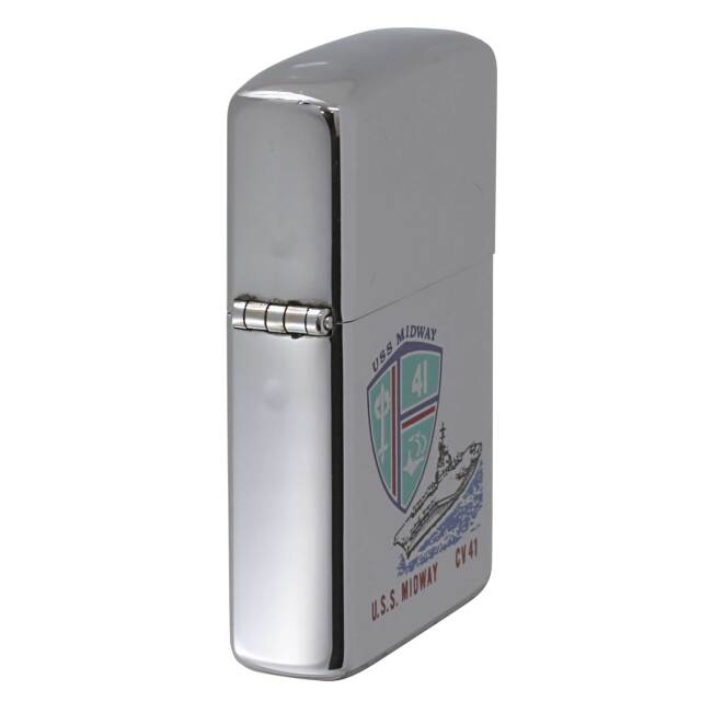 絶版/ヴィンテージ Zippo ジッポー 中古 1984年製造U.S.S. MIDWAY CV41