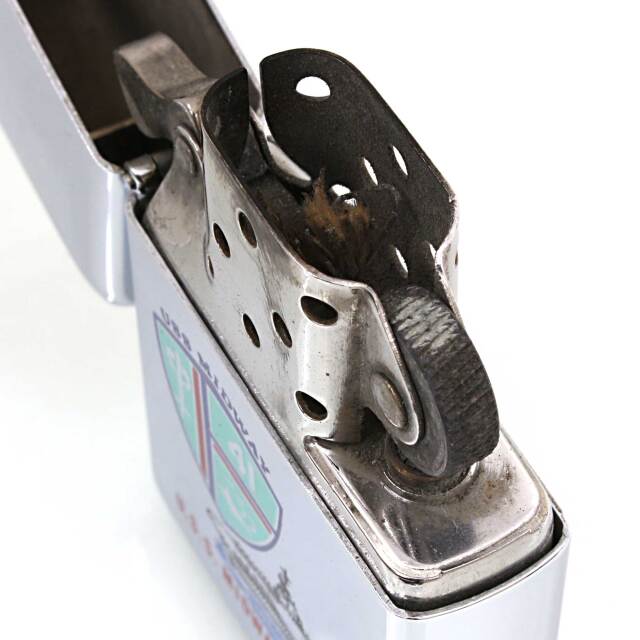 絶版/ヴィンテージ Zippo ジッポー 中古 1984年製造U.S.S. MIDWAY CV41