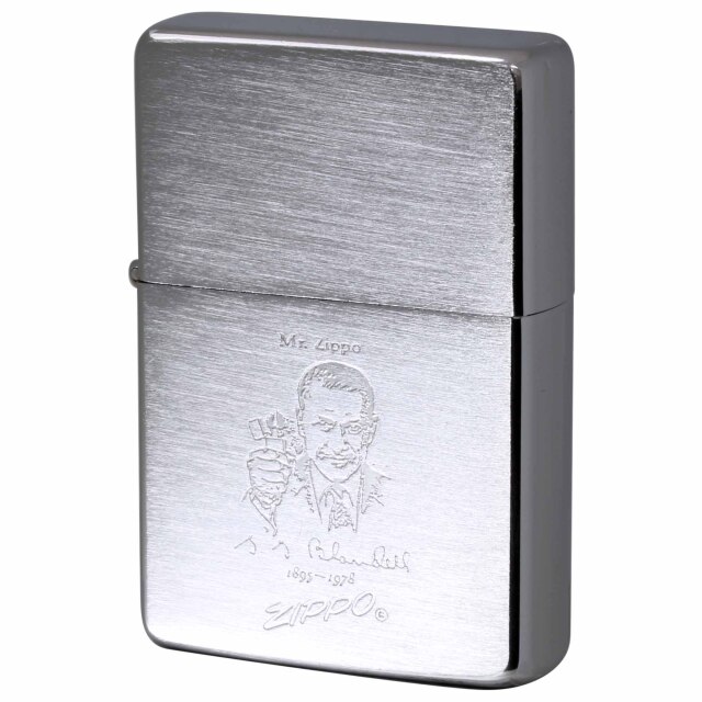 絶版/ヴィンテージ Zippo ジッポー 中古 1988年製造 1937レプリカ フラットトップ 初代社長  ジョージ・G・ブレイズデル  [B]使用感ありやや傷汚れあり