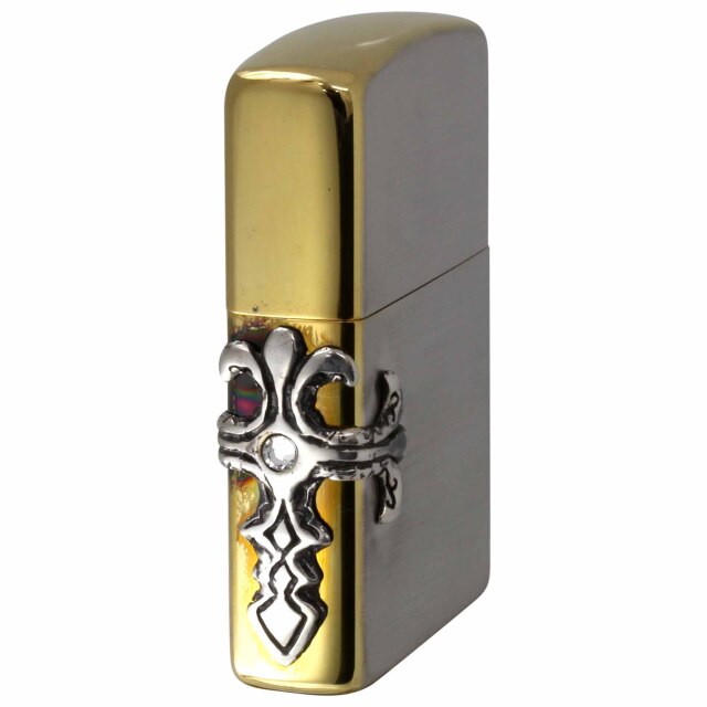 絶版/ヴィンテージ Zippo ジッポー 中古 2006年製造HOLY CROSS サイド