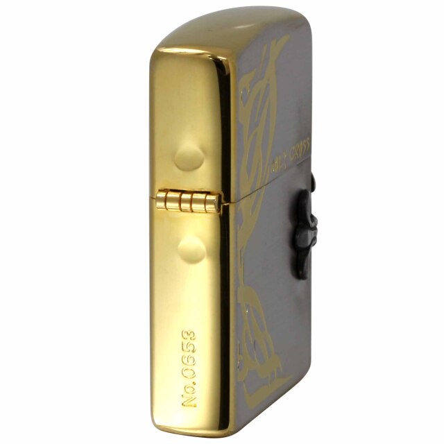 絶版/ヴィンテージ Zippo ジッポー 中古 2006年製造HOLY CROSS サイド