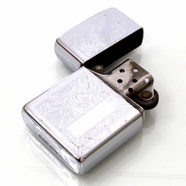 絶版/ヴィンテージ Zippo ジッポー 中古 1989年製造Venetian High