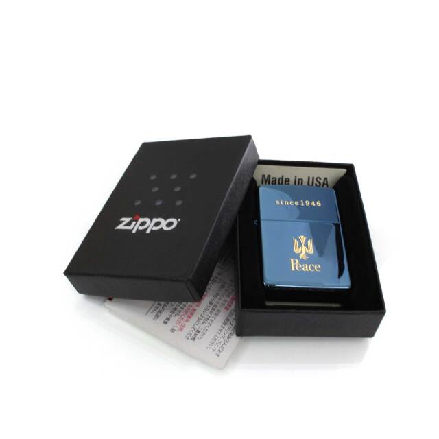絶版/ヴィンテージ Zippo ジッポー 中古 2015年製造JT Peace ピース