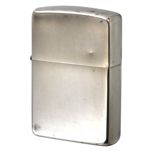 絶版/ヴィンテージ Zippo ジッポー 中古 1996年製造銀メッキ 10