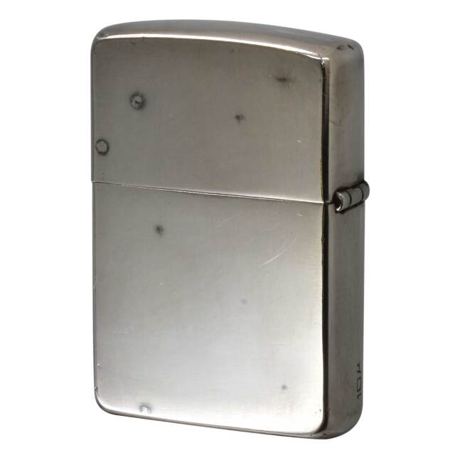 絶版/ヴィンテージ Zippo ジッポー 中古 1996年製造銀メッキ 10