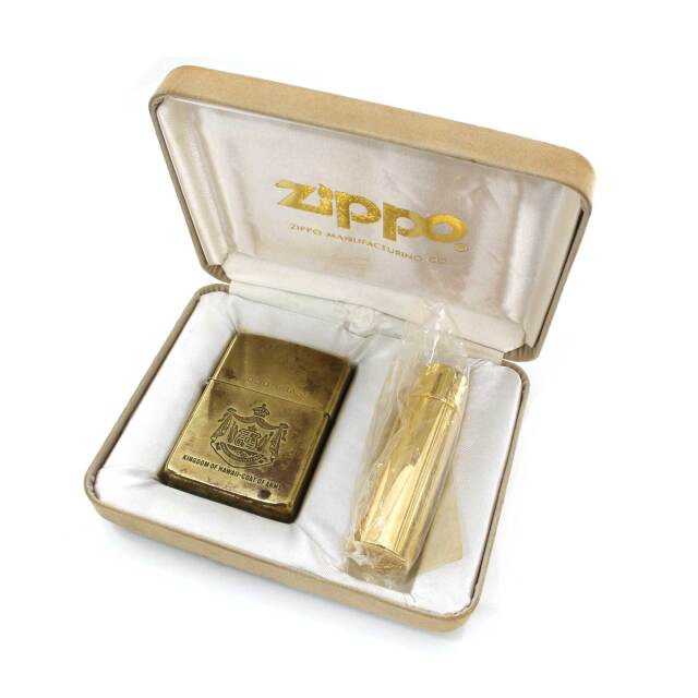 絶版/ヴィンテージ Zippo ジッポー 中古 1990年製造KINGDOM OF HAWAII