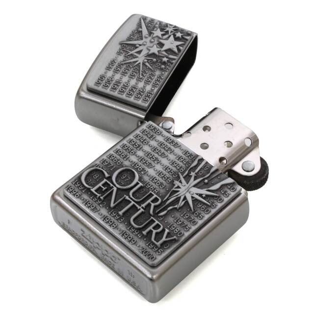 絶版/ヴィンテージ Zippo ジッポー 中古 2015年製造205 OUR CENTURY