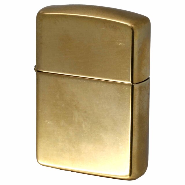 絶版/ヴィンテージ Zippo ジッポー 中古 2022年製造 アーマー ブラス ARMOR High Polish Brass No.169  [A]使用感少なく状態が良い