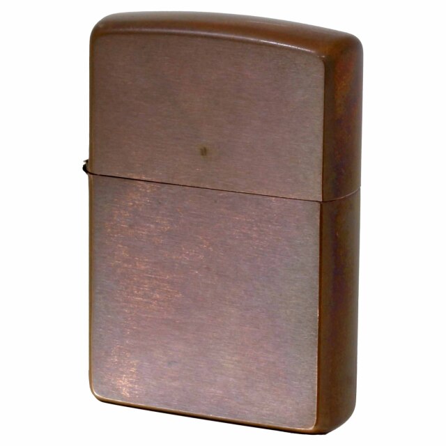 絶版/ヴィンテージ Zippo ジッポー 中古 2022年製造 Classic Solid Copper ソリッドカッパー 復刻モデル 48107  [C]使用感あり傷汚れあり
