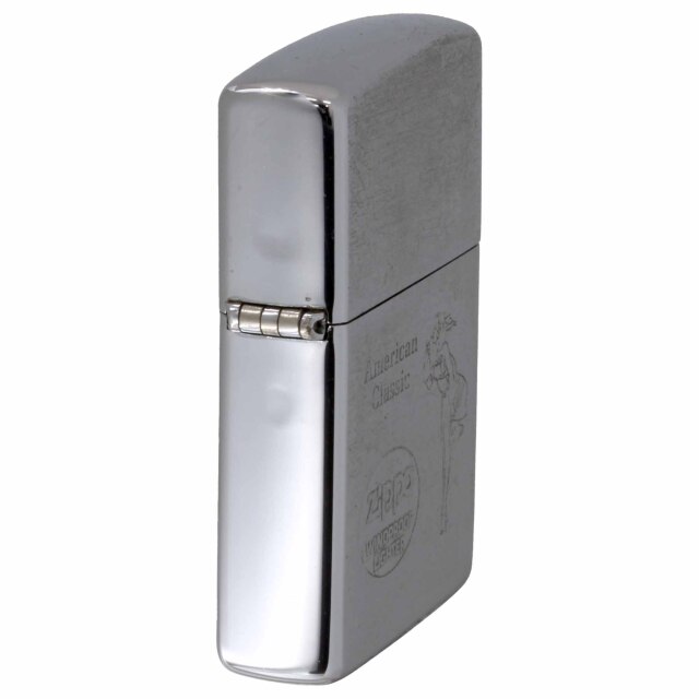 絶版/ヴィンテージ Zippo ジッポー 中古 2000年製造ブラッシュド