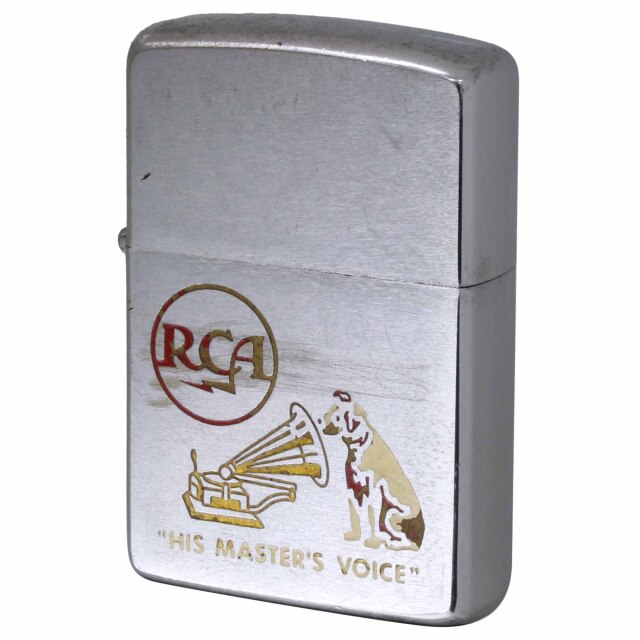 絶版/ヴィンテージ Zippo ジッポー 中古 1964年製造RCA レコード His