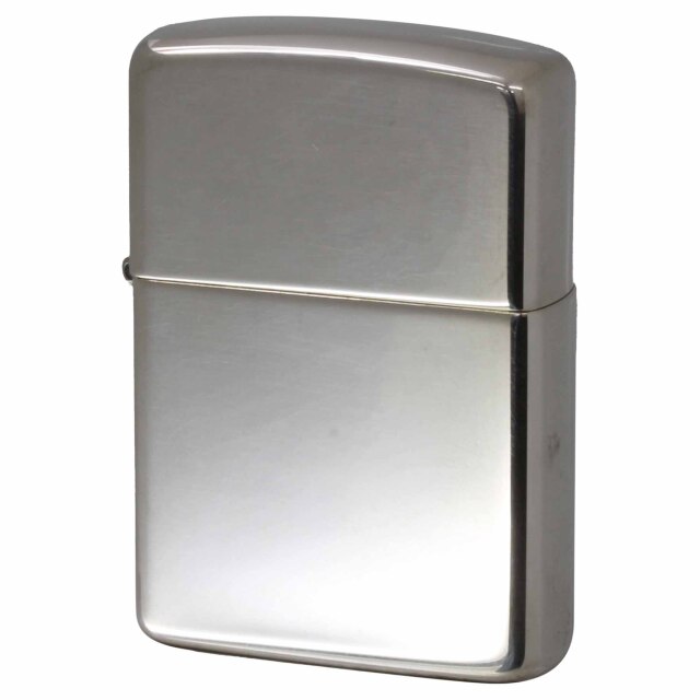 絶版/ヴィンテージ Zippo ジッポー 中古 2006年製造 純銀 ARMOR Sterling Silver アーマー ポリッシュ No.26  [S]ほぼ新品同様