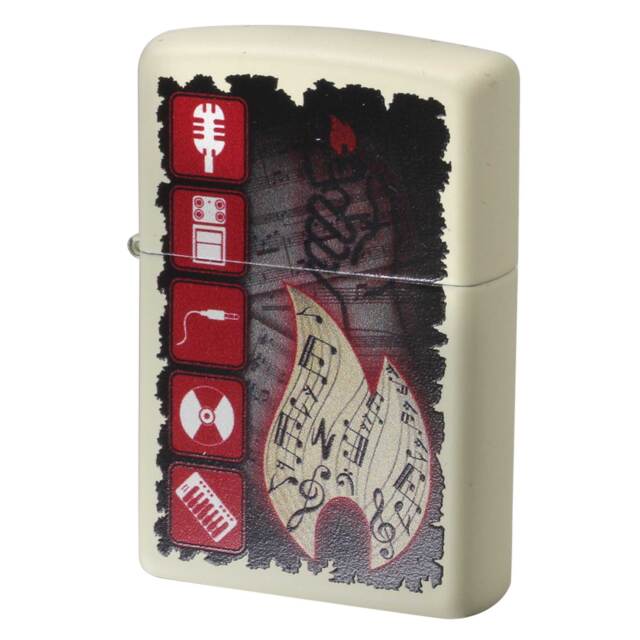 絶版/ヴィンテージ Zippo ジッポー 中古 2018年製造 216 PLANETA MUSIC 117号  [N]未使用・新品