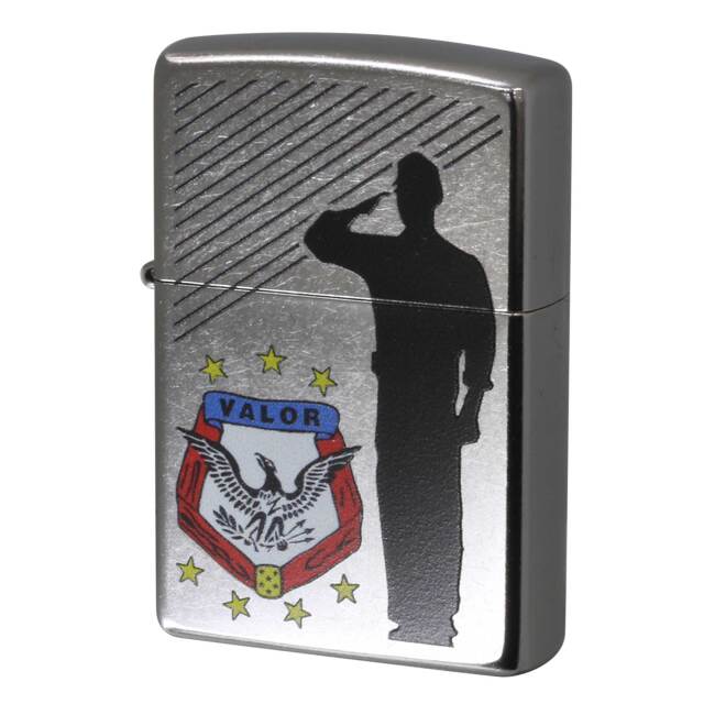 絶版/ヴィンテージ Zippo ジッポー 中古 2018年製造 207 PLANETA SOLDIER MEDAI OF HONOR 116号  [N]未使用・新品