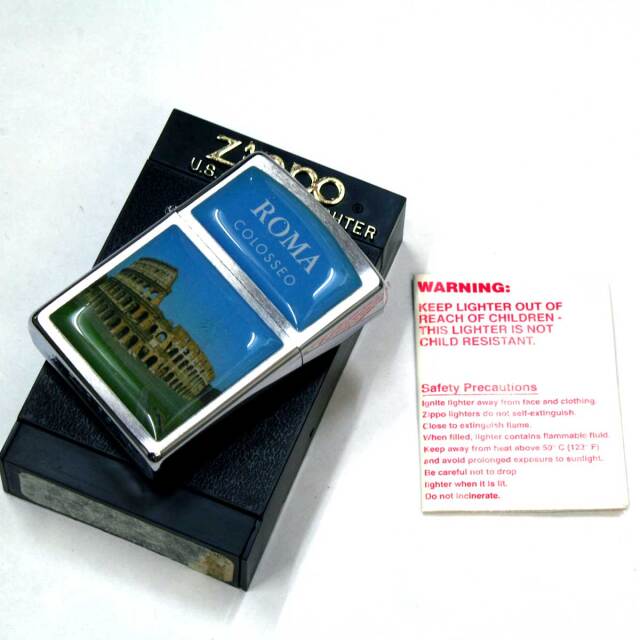 絶版/ヴィンテージ Zippo ジッポー 中古 1999年製造ROME