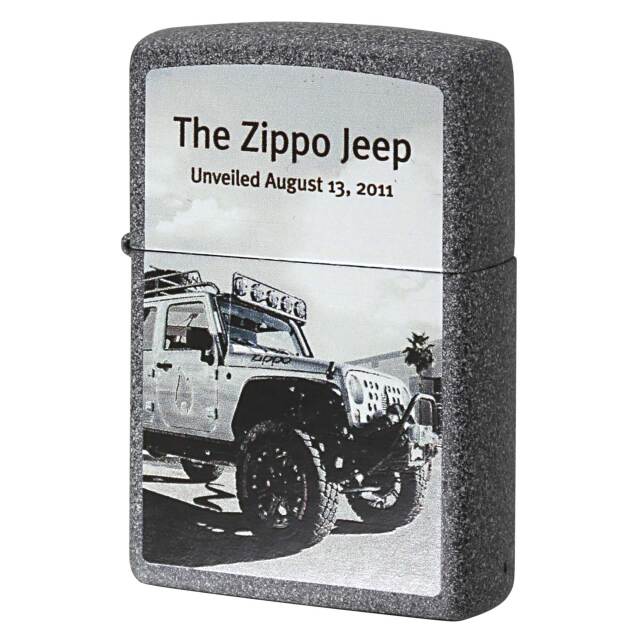 絶版/ヴィンテージ Zippo ジッポー 中古 2015年製造 211 PLANETA ZIPPO JEEP 32号  [N]未使用・新品