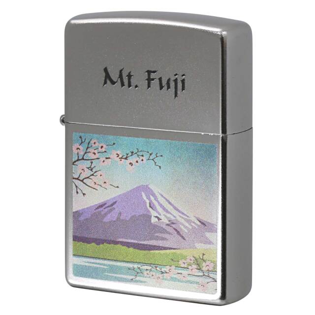 絶版/ヴィンテージ Zippo ジッポー 中古 2018年製造 205 PLANETA MT. FUJI 107号  [N]未使用・新品