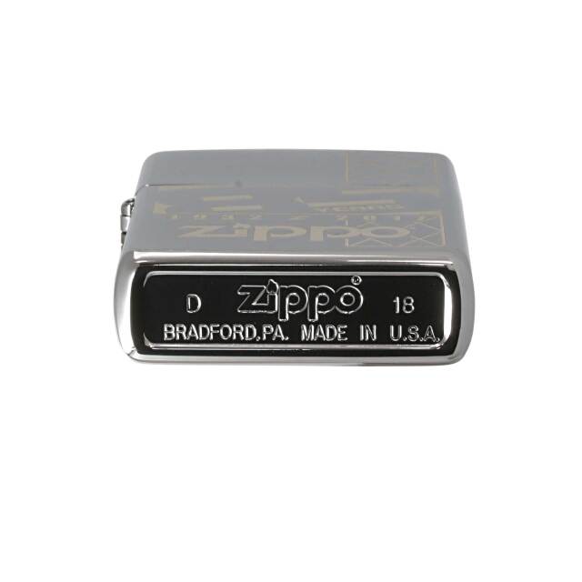 絶版/ヴィンテージ Zippo ジッポー 中古 2018年製造200 PLANETA ZIPPO