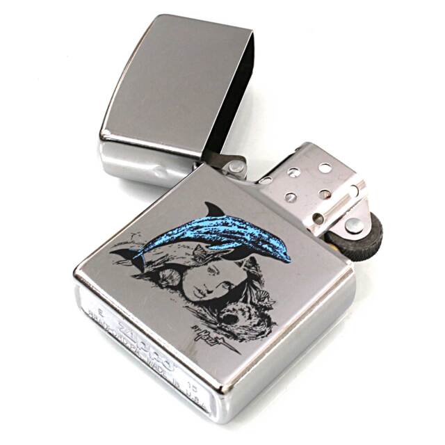 絶版/ヴィンテージ Zippo ジッポー 中古 2015年製造207 MAZZI SEASON
