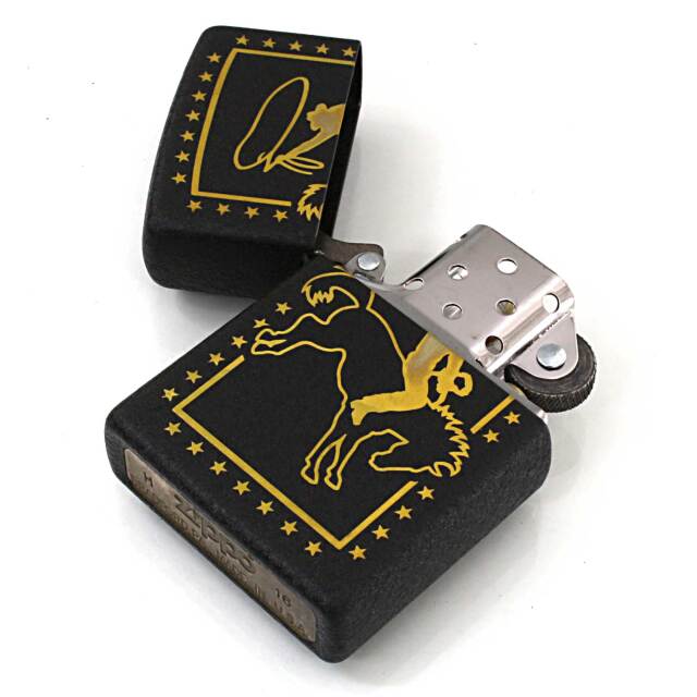 絶版/ヴィンテージ Zippo ジッポー 中古 2016年製造236 COWBOY 56号 [N
