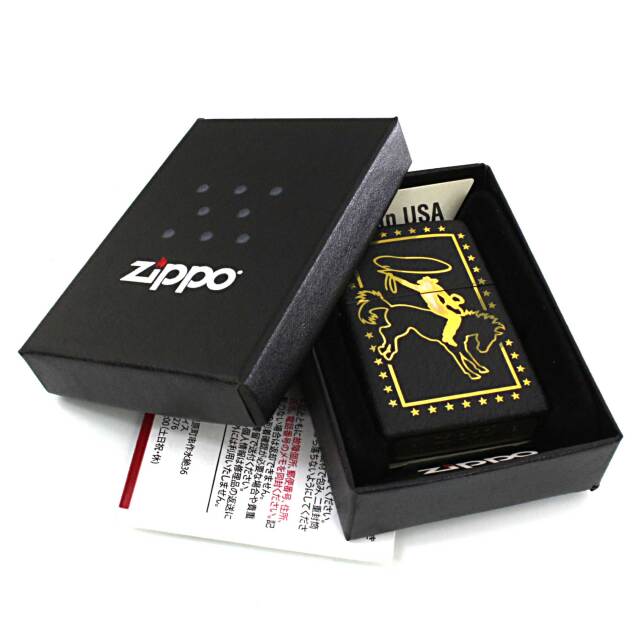 絶版/ヴィンテージ Zippo ジッポー 中古 2016年製造236 COWBOY 56号 [N