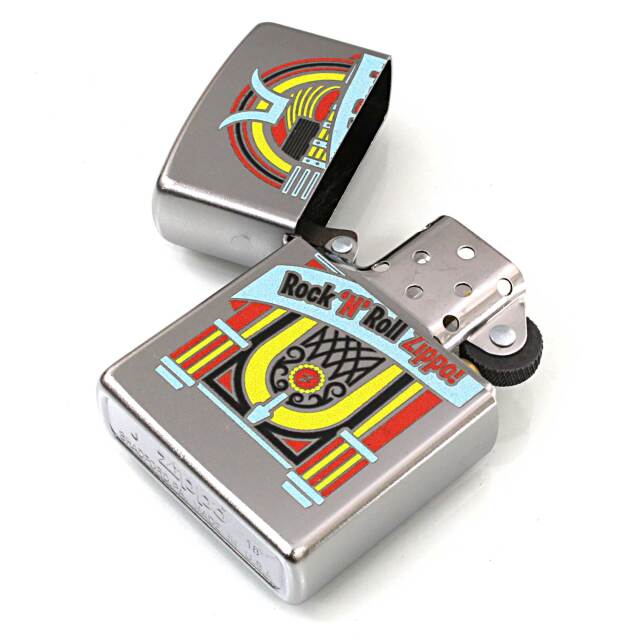 絶版/ヴィンテージ Zippo ジッポー 中古 2018年製造205 PLANETA JUKBOX