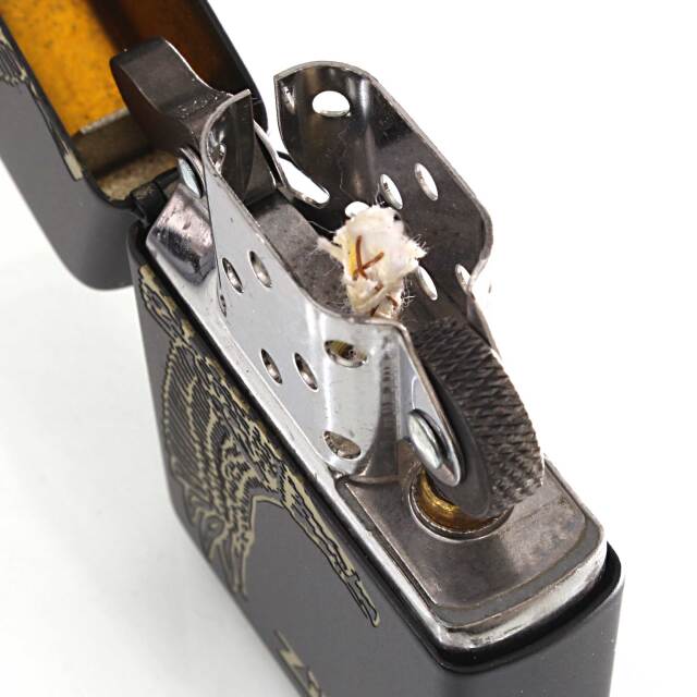 絶版/ヴィンテージ Zippo ジッポー 中古 2017年製造218 PLANETA EAGLE