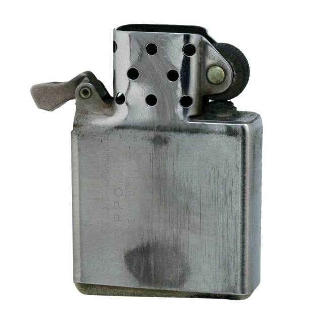 ジッポー ZIPPO 80s スターリングシルバー 立体 スネーク ヘビ オイル
