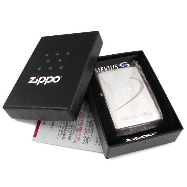 絶版/ヴィンテージ Zippo ジッポー 中古 2015年製造MEVIUS メビウス JT
