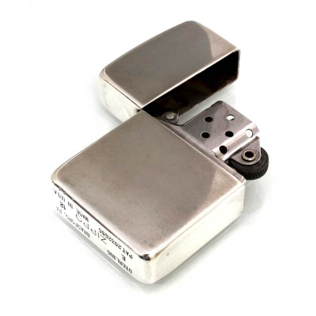 絶版/ヴィンテージ Zippo ジッポー 中古 2012年製造純銀 1941レプリカ