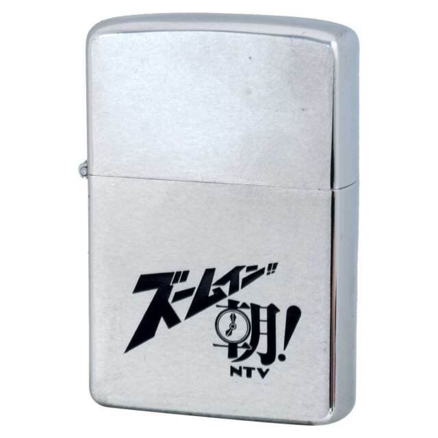 絶版/ヴィンテージ Zippo ジッポー 中古 1982年製造 ズームイン朝  [S]ほぼ新品同様
