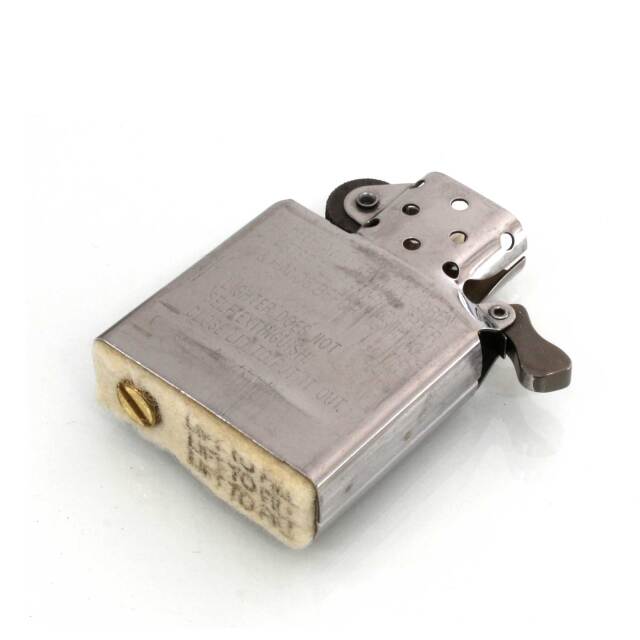 絶版/ヴィンテージ Zippo ジッポー 中古 2003年製造110 TITANIUM LTR