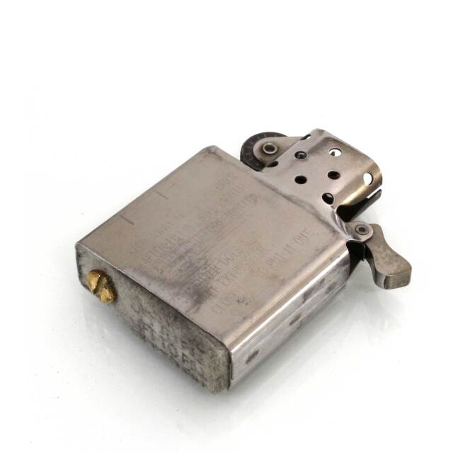 絶版/ヴィンテージ Zippo ジッポー 中古 1992年製造純銀 Sterling