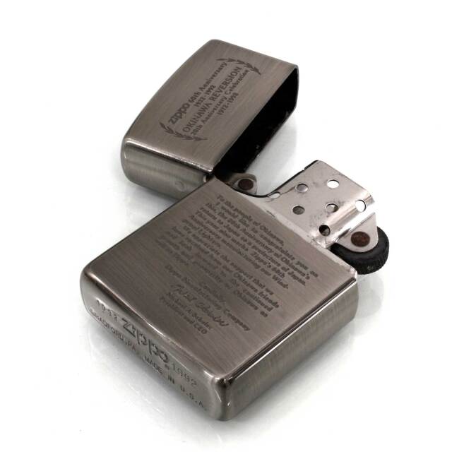 絶版/ヴィンテージ Zippo ジッポー 中古 1992年製造ZIPPO社創業60周年