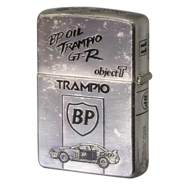 絶版/ヴィンテージ Zippo ジッポー 中古 1993年製造BP OIL TRAMPIO GT