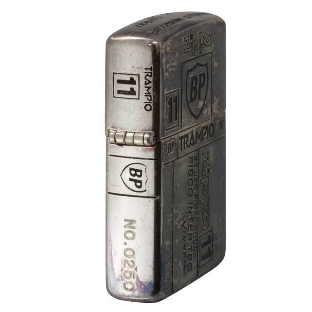 絶版/ヴィンテージ Zippo ジッポー 中古 1993年製造BP OIL TRAMPIO GT