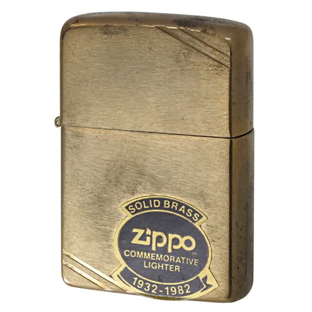 絶版/ヴィンテージ Zippo ジッポー 中古 1982年製造1932-1982 50周年