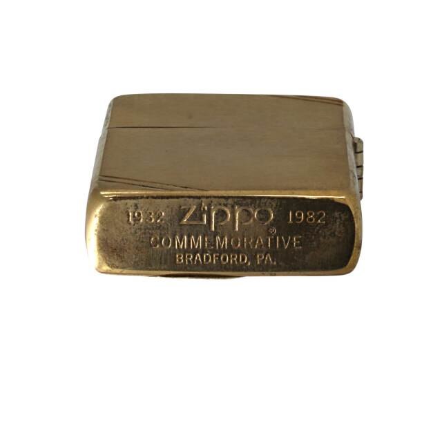 絶版/ヴィンテージ Zippo ジッポー 中古 1982年製造1932-1982 50周年