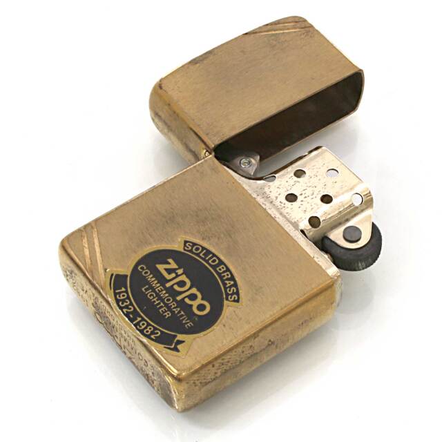 絶版/ヴィンテージ Zippo ジッポー 中古 1982年製造1932-1982 50周年