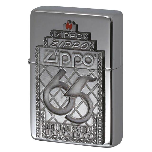 絶版/ヴィンテージ Zippo ジッポー 中古 1997年製造65th anniversary