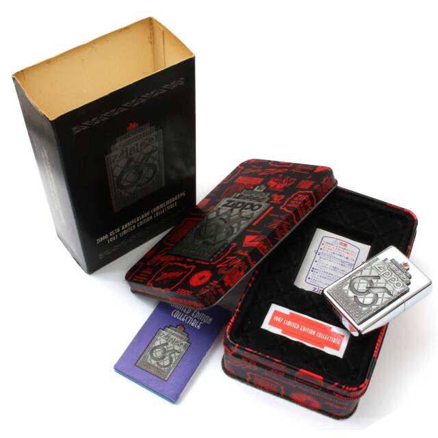 絶版/ヴィンテージ Zippo ジッポー 中古 1997年製造65th anniversary