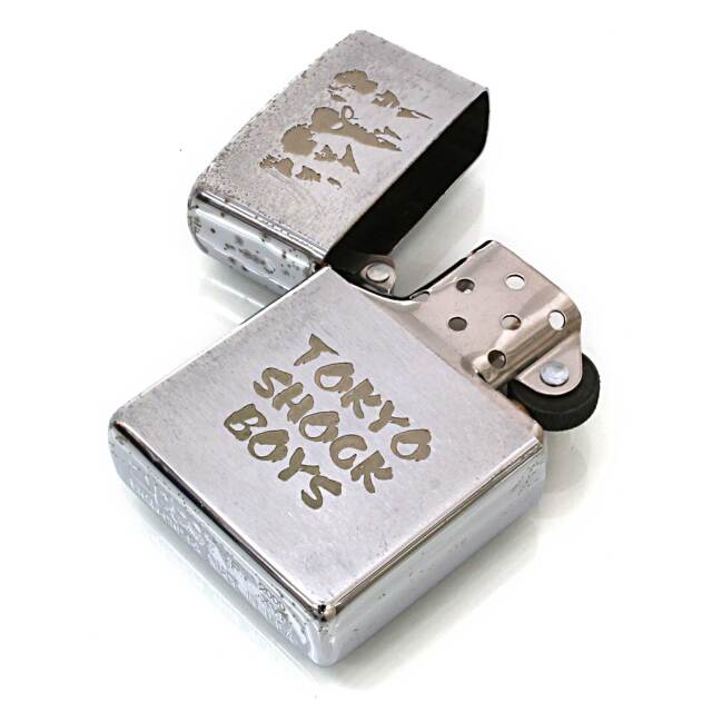 絶版/ヴィンテージ Zippo ジッポー 中古 2000年製造TOKYO SHOCK BOYS