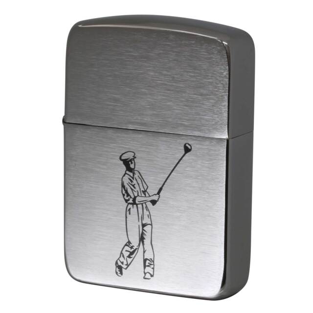 絶版/ヴィンテージ Zippo ジッポー 中古 2015年製造1941レプリカ GOLF