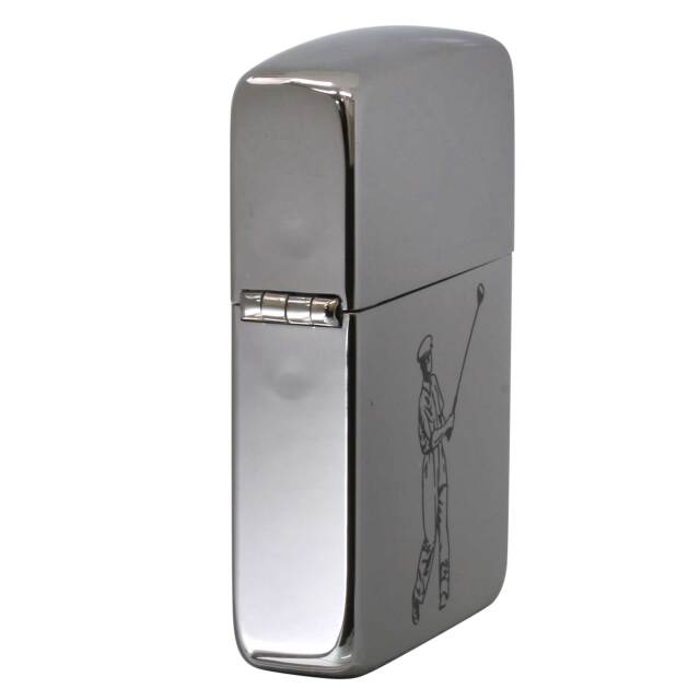 絶版/ヴィンテージ Zippo ジッポー 中古 2015年製造1941レプリカ GOLF