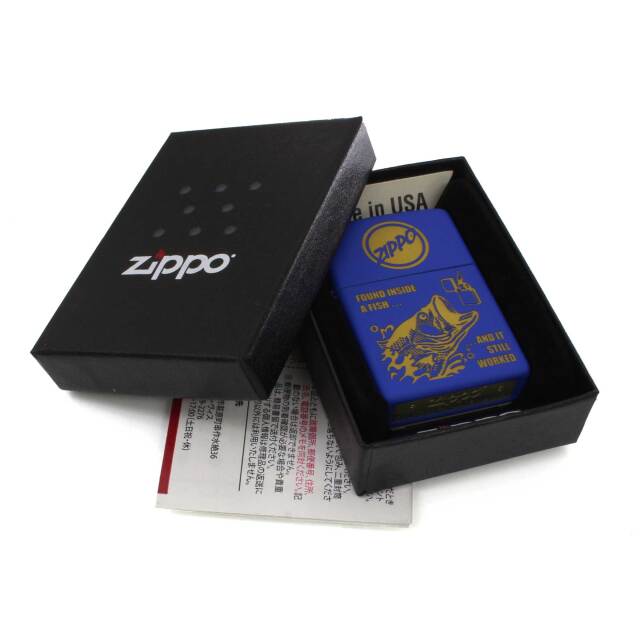 絶版/ヴィンテージ Zippo ジッポー 中古 2015年製造229 PLANETA FISH