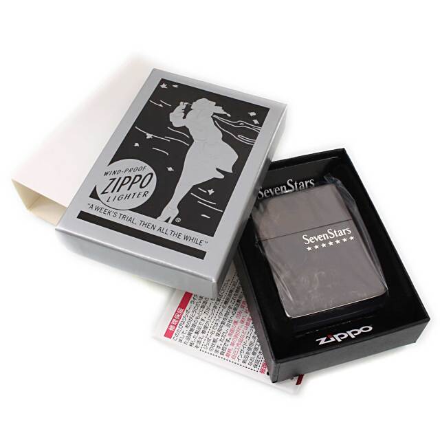 絶版/ヴィンテージ Zippo ジッポー 中古 2014年製造Seven Stars セブン