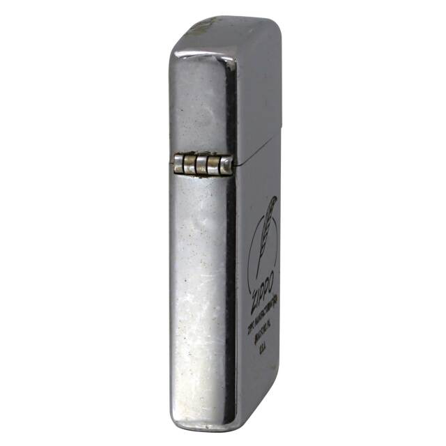 絶版/ヴィンテージ Zippo ジッポー 中古 1989年製造手掘り風羽 ZIPPO