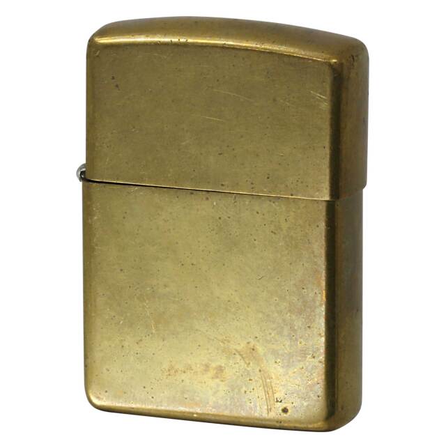 絶版/ヴィンテージ Zippo ジッポー 中古 2015年製造 アーマー ブラス ハイポリッシュブラス No.169  [C]使用感あり傷汚れあり