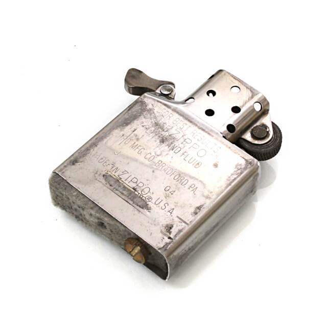 絶版/ヴィンテージ Zippo ジッポー 中古 2004年製造チェスデザイン [C