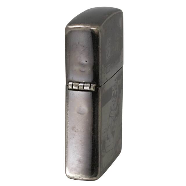 絶版/ヴィンテージ Zippo ジッポー 中古 2004年製造パチスロ 吉宗 爺